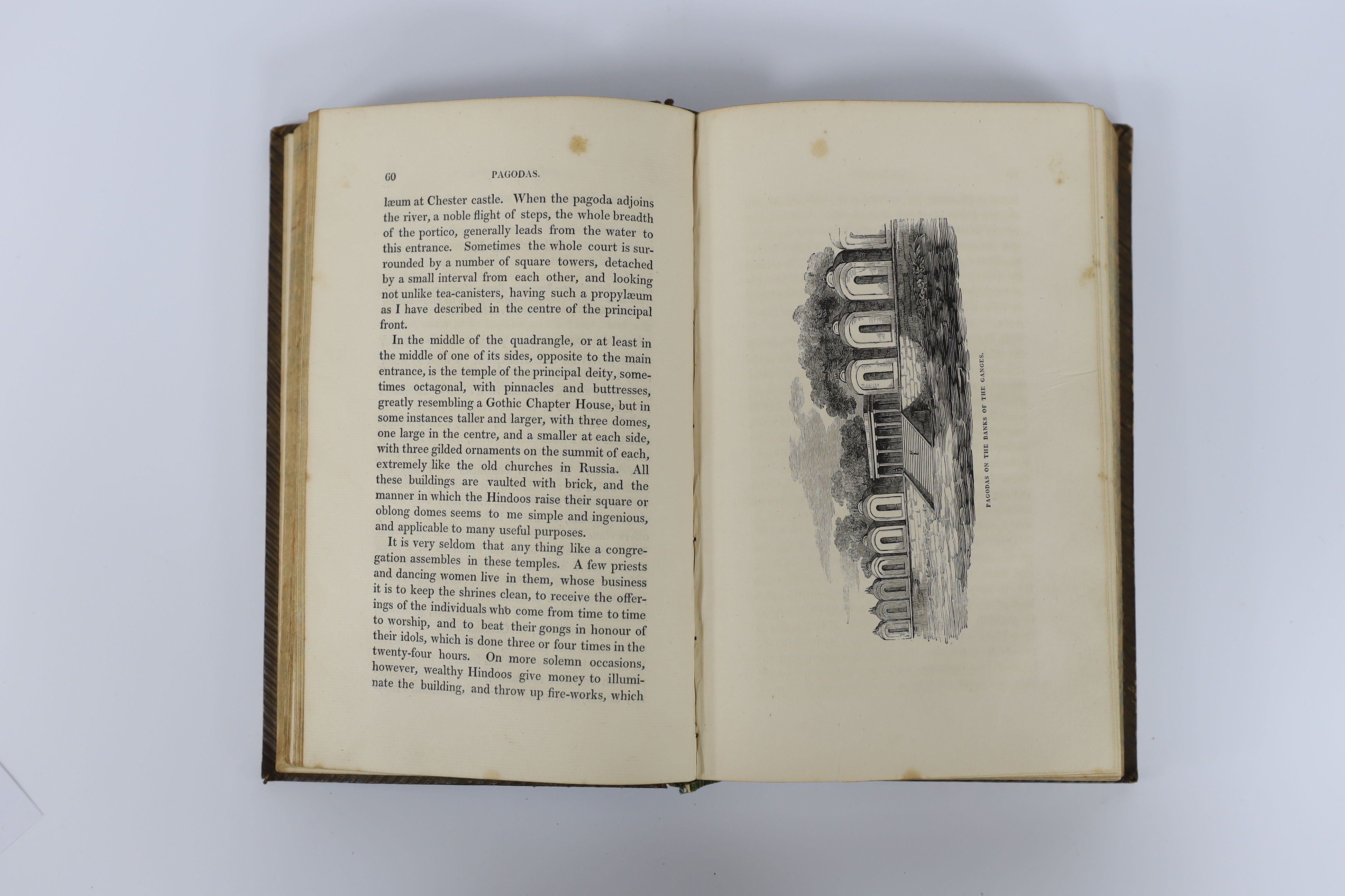° ° Heber, Rev. Reginald - Narrative of a Journey through the Upper Provinces of India, from - Image 3 of 3