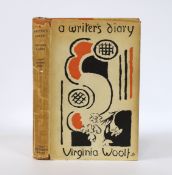 ° ° Woolf, Virginia - A Writer’s Diary, 1st edition, Hogarth Press review copy, with invitation to