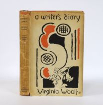 ° ° Woolf, Virginia - A Writer’s Diary, 1st edition, Hogarth Press review copy, with invitation to