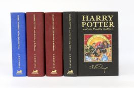 ° ° Rowling, J.K - Four Deluxe Titles - Harry Potter and the Order of the Phoenix, first deluxe