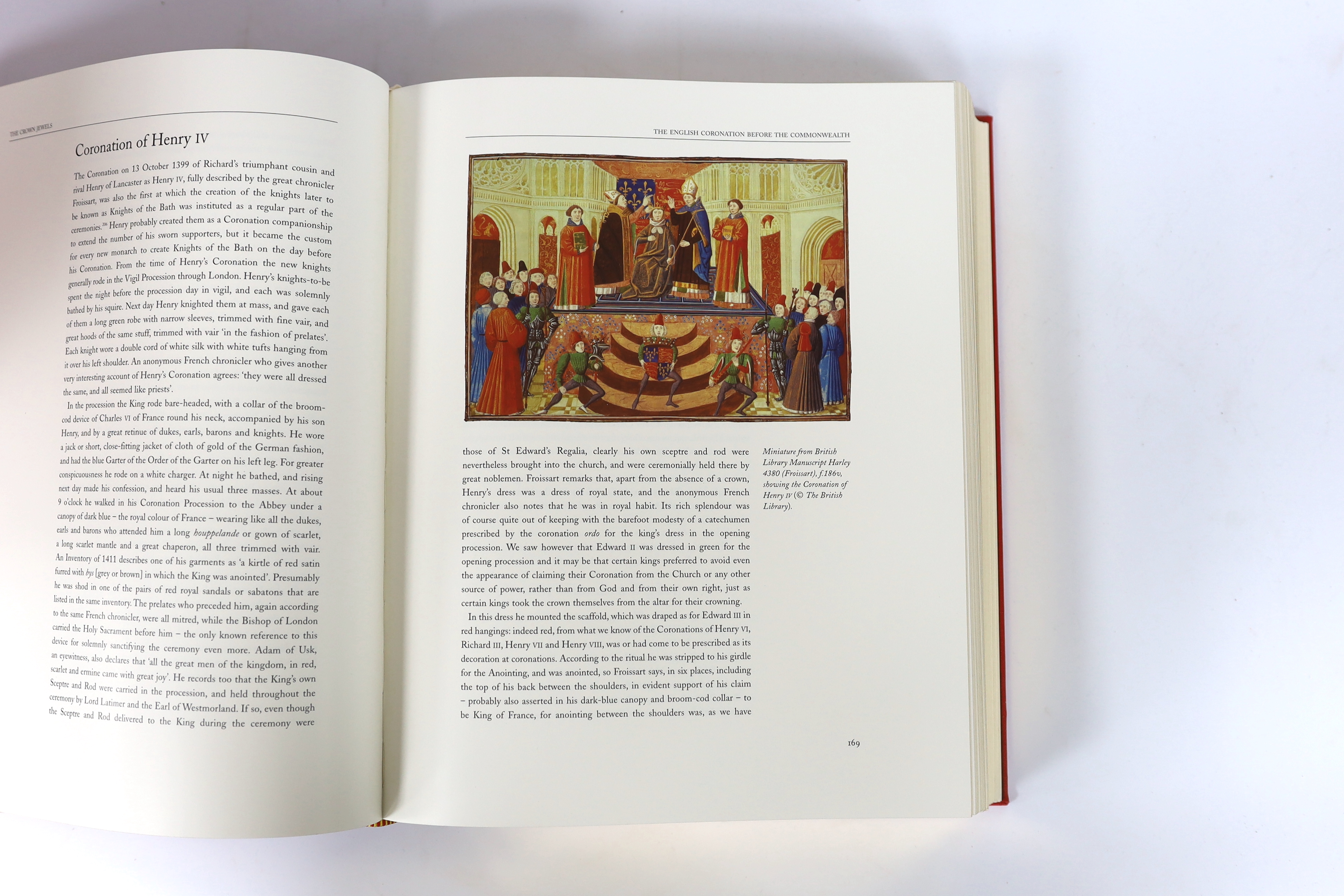 ° ° Blair, Claude (editor) - The Crown Jewels. The History of the Coronation Regalia in the Jewel - Image 3 of 3