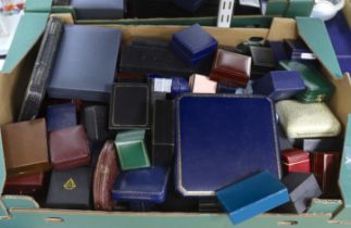 A large quantity of assorted jewellery boxes.