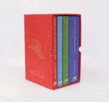 ° ° Rowling, J.K - [The Harry Potter Gift Set], First Deluxe Editions of the First Four Books,