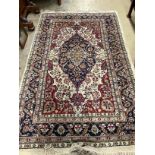 A North West Persian rug, 196 x 120cm
