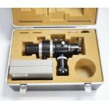 Nikon microscope photographic M-35S camera and lens with case