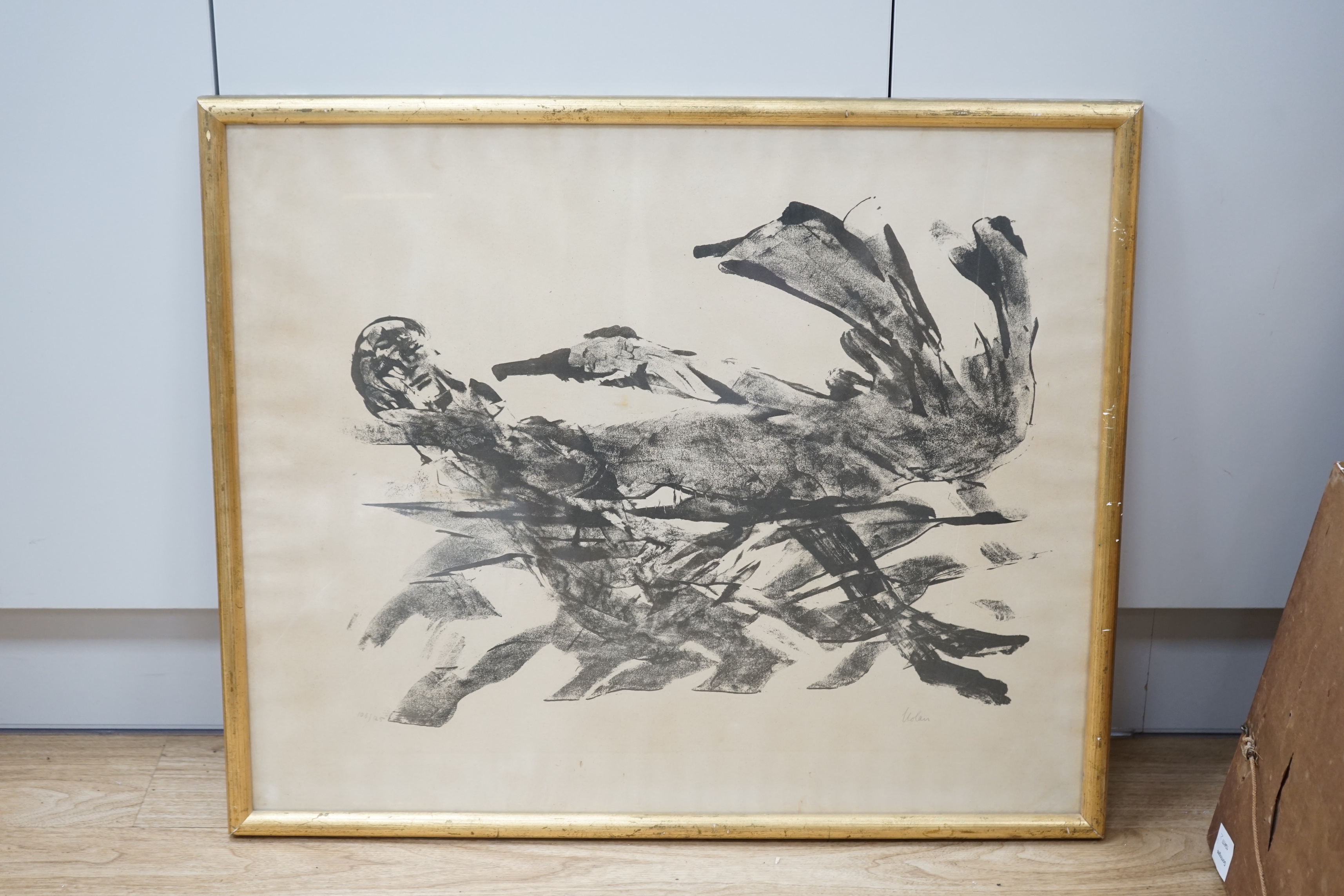 Sidney Nolan (Australian, 1917-1992) lithograph, ‘Leda and swan’, signed in pencil, limited - Image 2 of 4