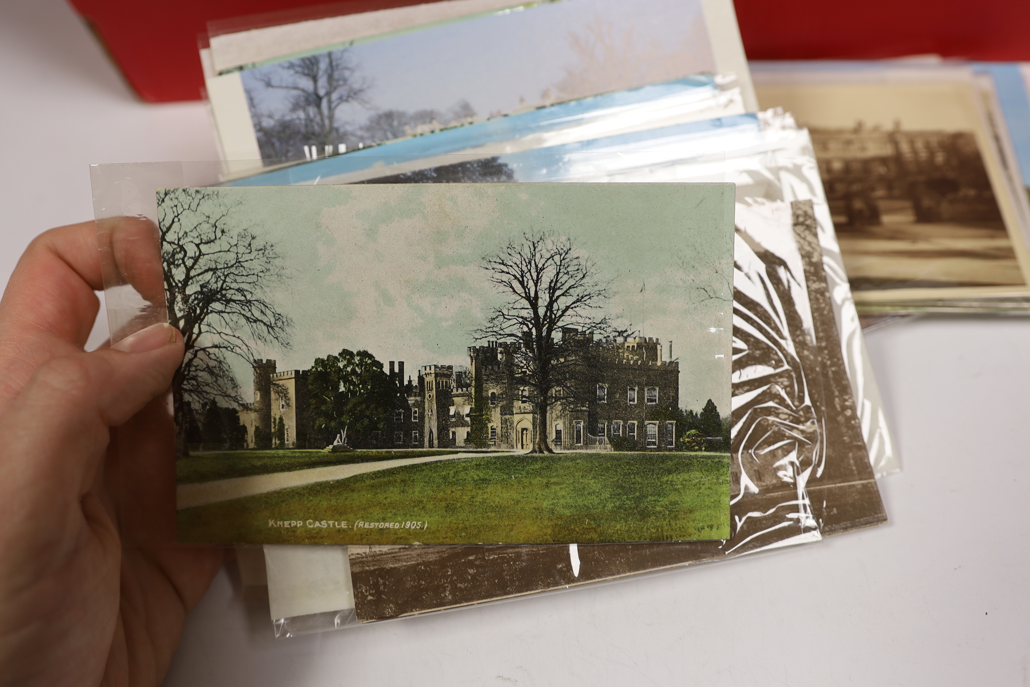 Collection of topographical postcards including Sussex, Warwickshire and Yorkshire - Image 2 of 6