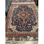 A Tabriz style ground rug, 216 x 156cm