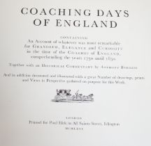 ° ° Burgess, Anthony - Coaching Days of England: containing an account of....the coaches of England,