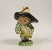 A Staffordshire pearlware Mansion House dwarf, c.1820, 15.5cm