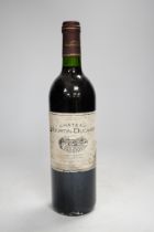 A case of twelve bottles of 2000 Chateau Hourtin Ducasse