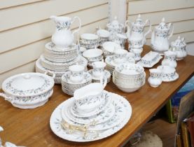 An extensive Royal Albert ‘Brigadoon’ dinner, tea and coffee service