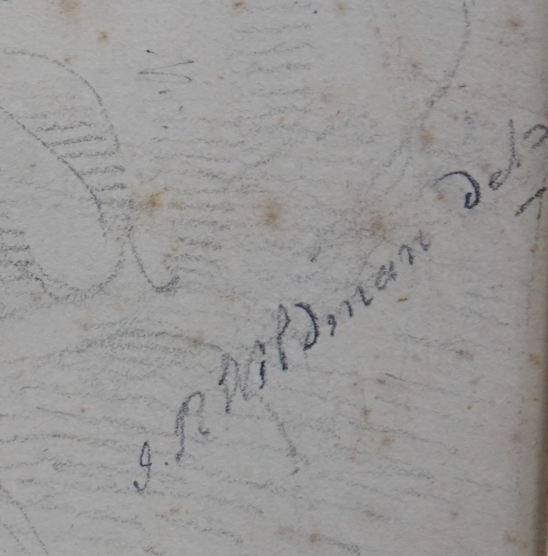 * * John Robert Wildman (fl.1823-1839), pencil and sanguine chalk on paper, Family portraits of - Bild 11 aus 17