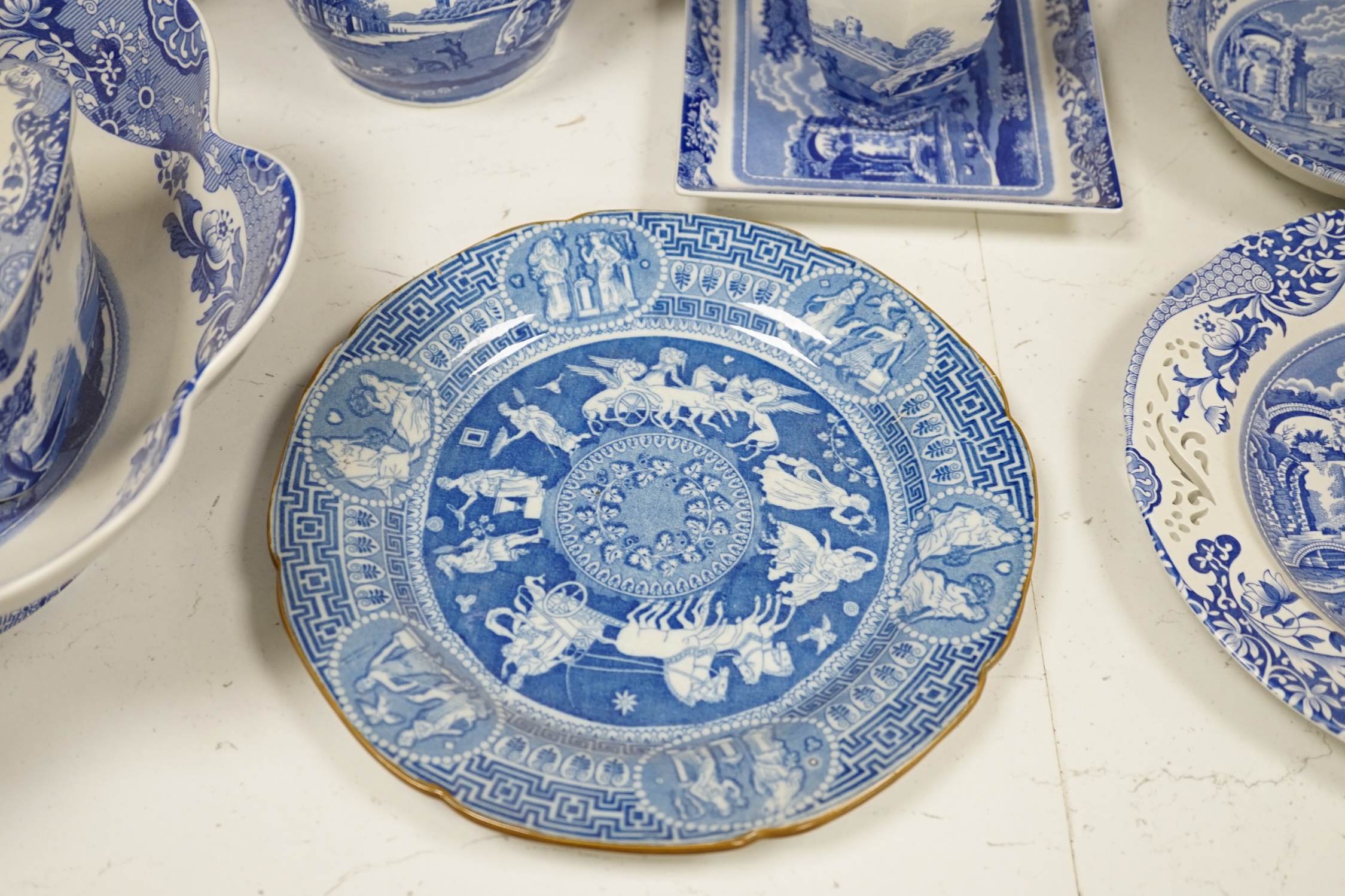 A collection of mostly Copeland Spode 'Italian' blue and white china - Image 3 of 6