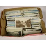 A collection of topographical postcards including Sussex, Warwickshire and Yorkshire