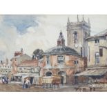 John Fulleylove (1845-1908), watercolour, ‘Wycombe’, signed and dated 1891, 12 x 17cm