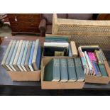 ° ° Four boxes of assorted books, mainly architectural subjects