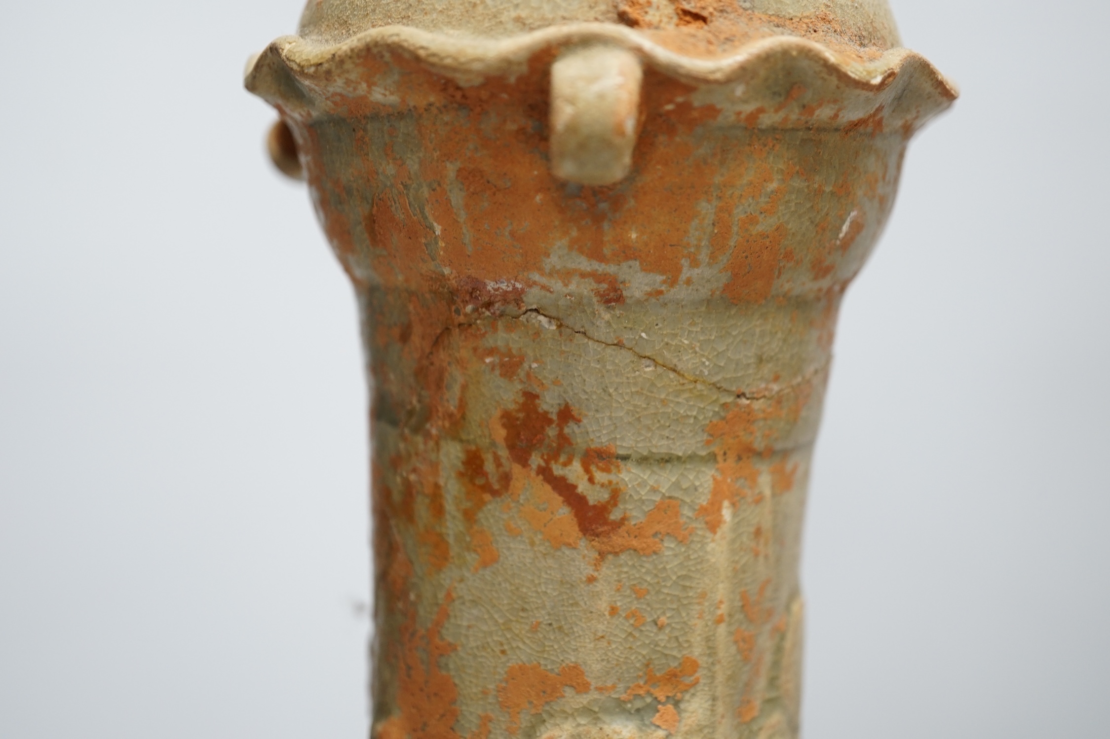 Two large Chinese qingbai funerary jars, Song dynasty, tallest 52cm high - Image 6 of 6