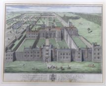 George Virtue (1798-1868) for William Perry, coloured engraving, A view of Penshurst Place in the