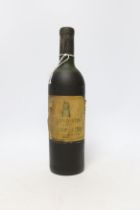 A bottle of Chateau Latour 1966