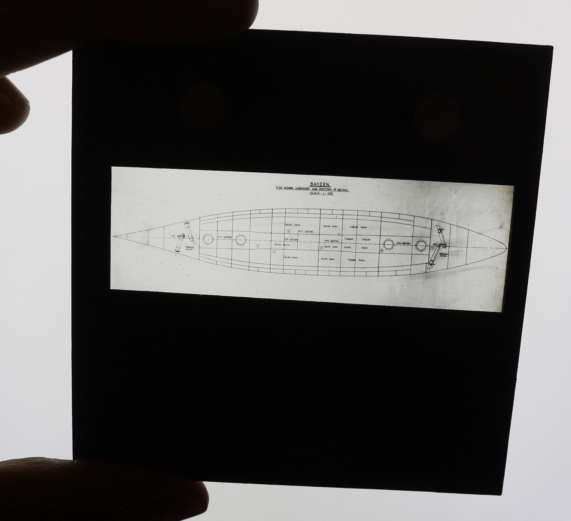 A collection of Magic Lantern boxed slides and quarter plate negatives, shipping and naval recovery - Image 4 of 4