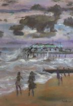 Goodman, oil on canvas, ‘West Pier’, signed, 35 x 24cm