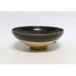 A Chinese Jian ware large bowl, Song dynasty, 18cm diameter