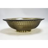 An R. Lalique 'Montigny' glass bowl, 30.5cm diameter