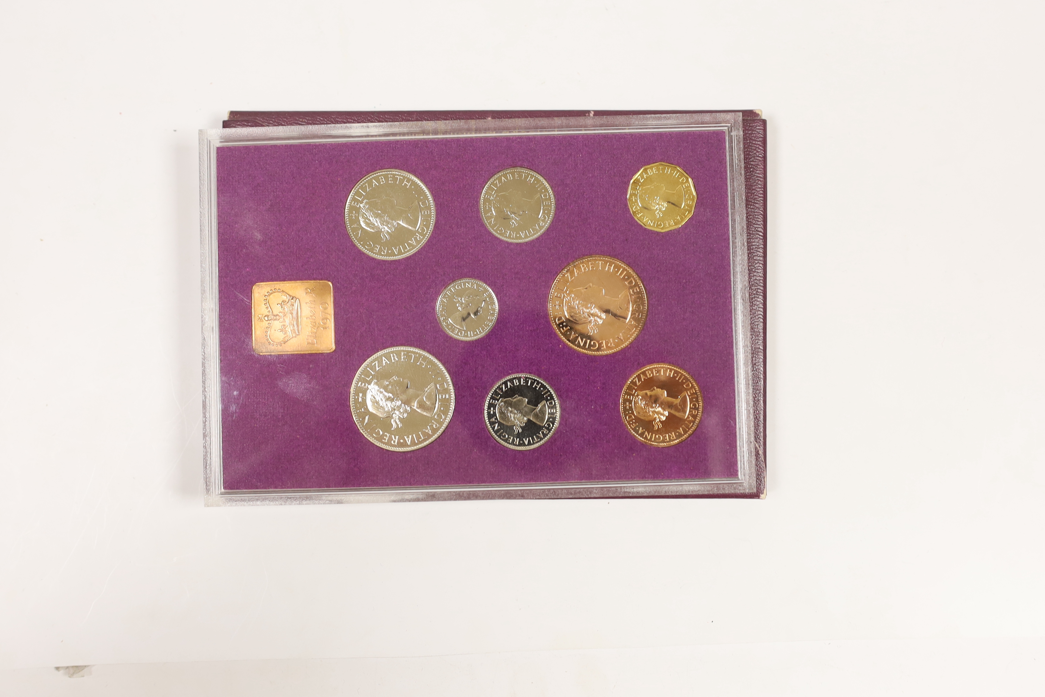 Two UK Brilliant proof coin sets, 1970 - Image 2 of 3