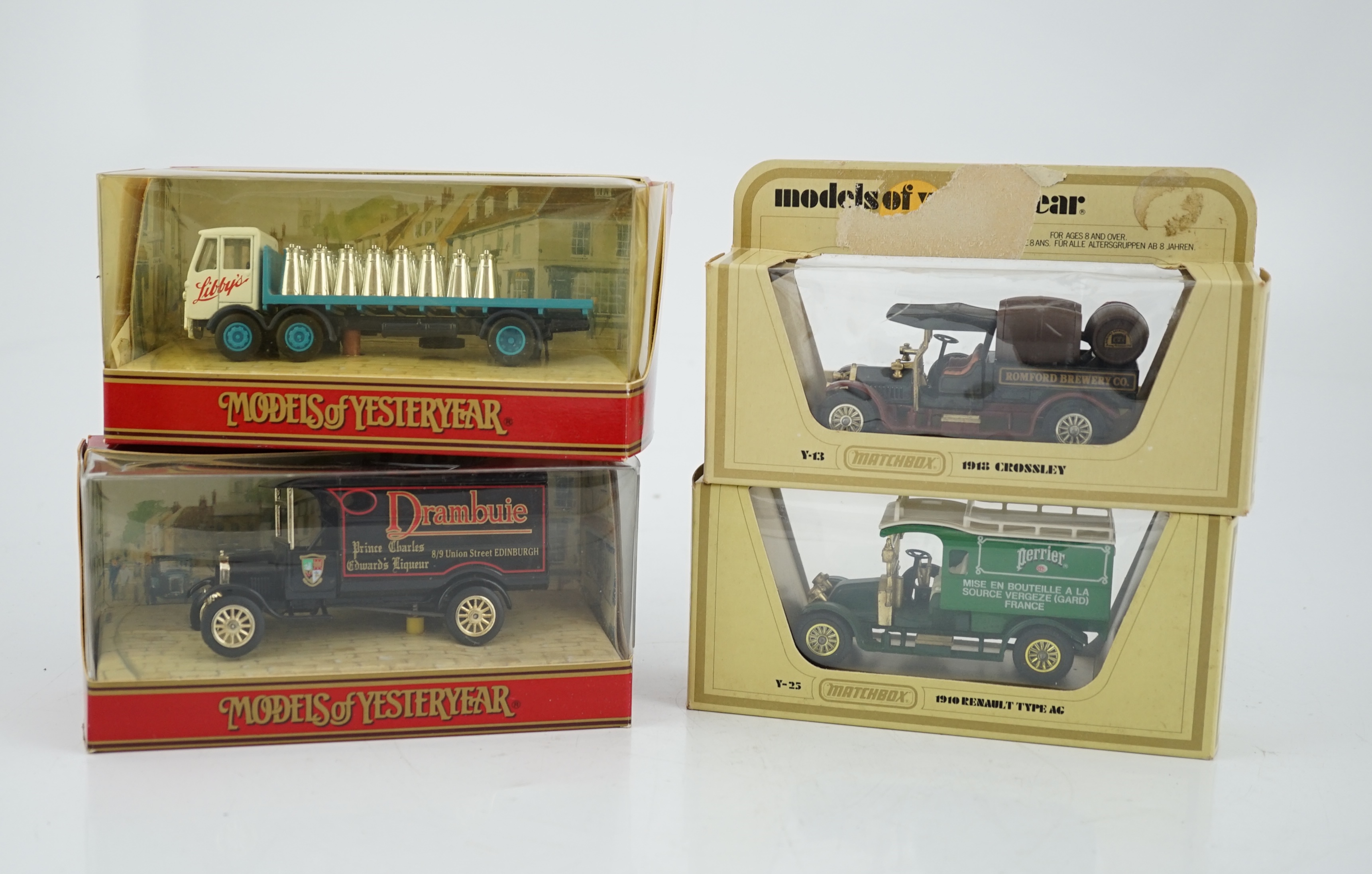 Sixty-six Matchbox Models of Yesteryear, in cream or maroon era boxes, including cars, commercial - Image 5 of 12