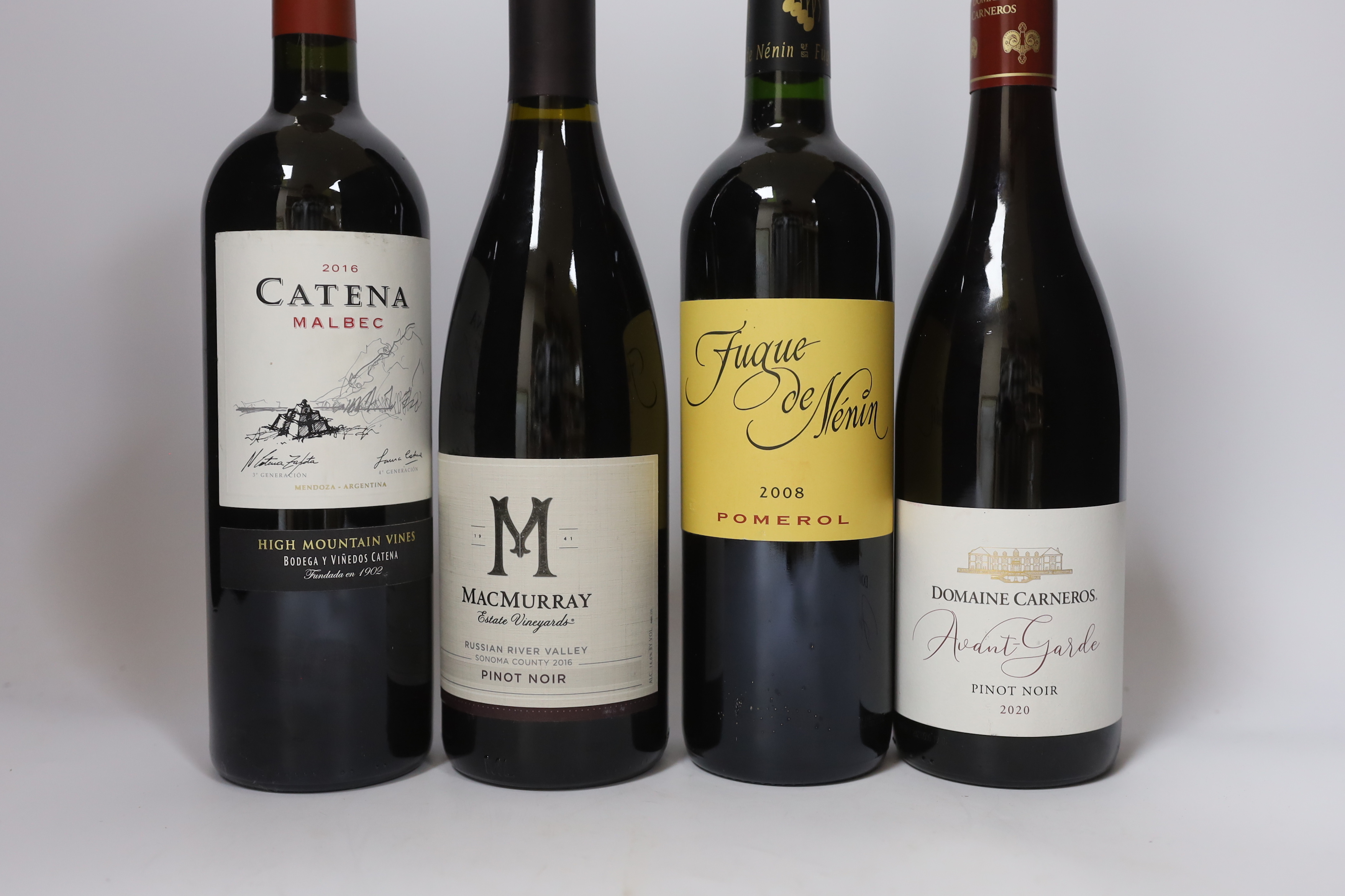 Ten bottles of wine - five bottles of Macmurray Pinot noir, three bottles of Catena Malbec (2015, - Image 2 of 2