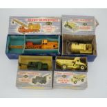 Thirteen Dinky Toys and Supertoys, etc. including; an MGB (113), a Riley Pathfinder, a Triumph