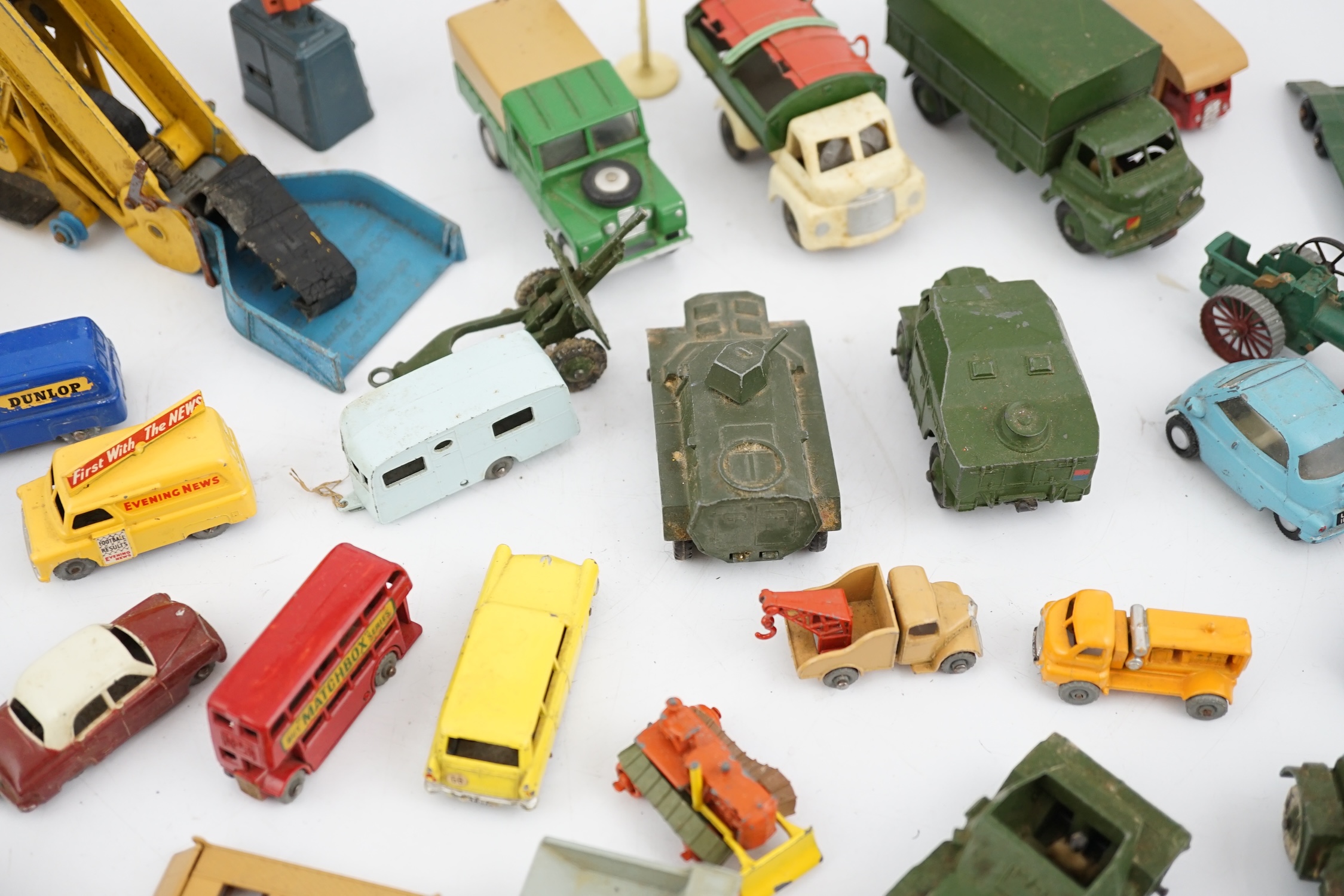 Thirty-eight diecast vehicles by Dinky Toys, Corgi Toys, Matchbox, etc. including a Spot-On BMW - Image 20 of 20