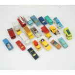 A collection of mainly 1960s diecast vehicles, including twenty-two Husky vehicles, Matchbox Series,