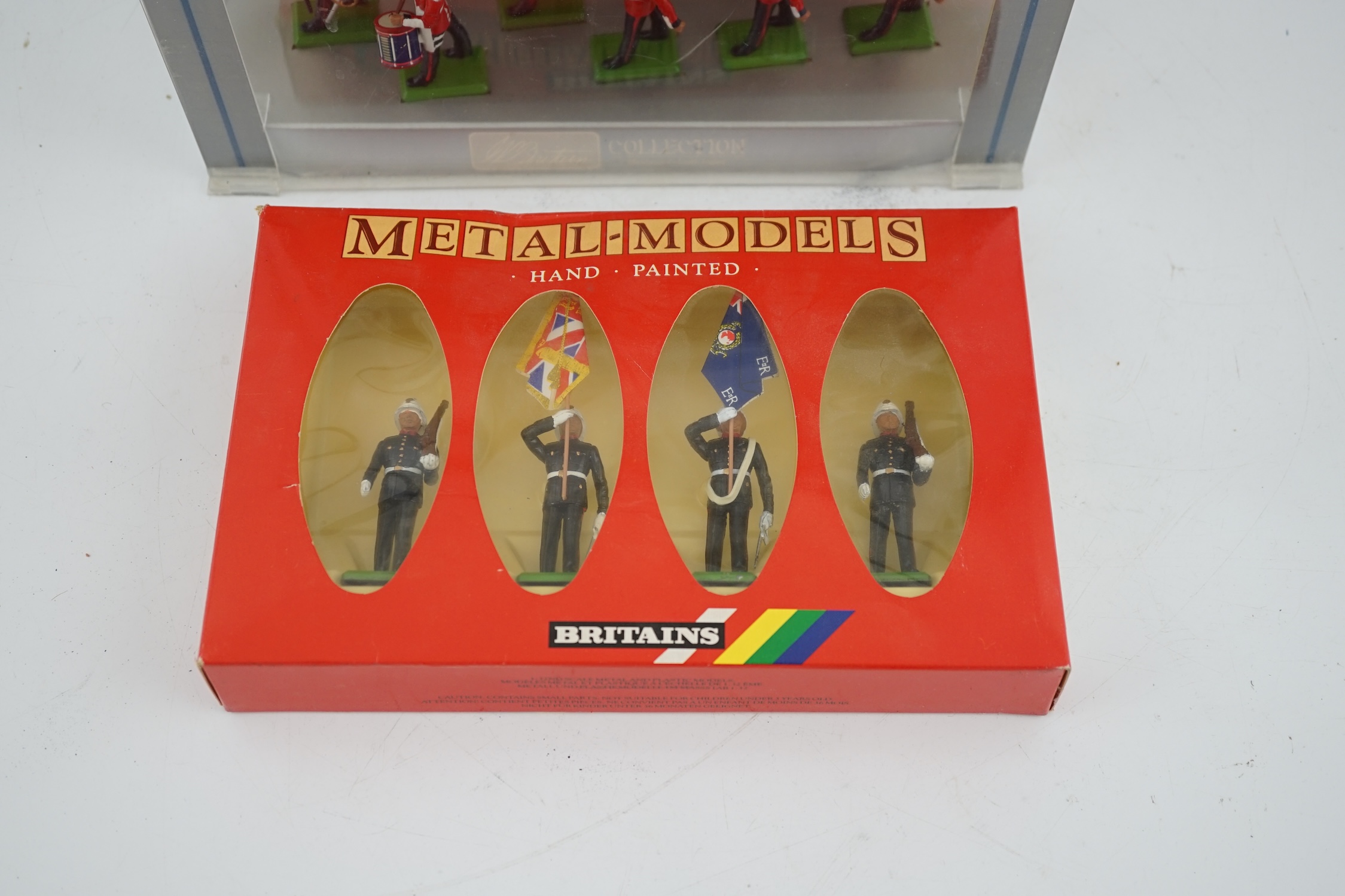 Twelve boxed 1980s and later Britains soldier sets including; two 21st Lancers (8807), U.S. Marine - Image 4 of 6