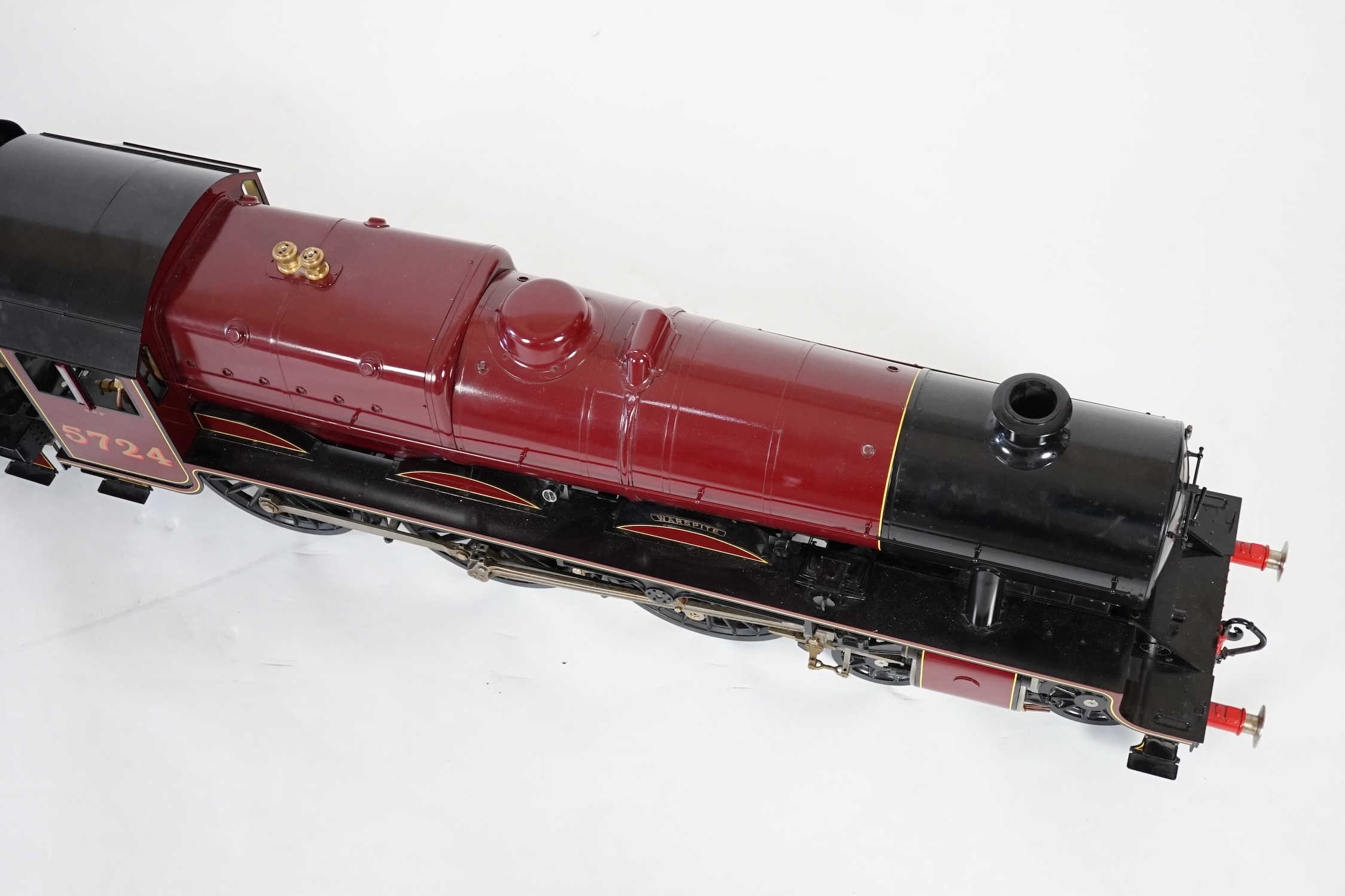 A Kingscale by Silver Crest Models 5 inch gauge coal fired live steam LMS Jubilee Class 4-6-0 - Bild 5 aus 18