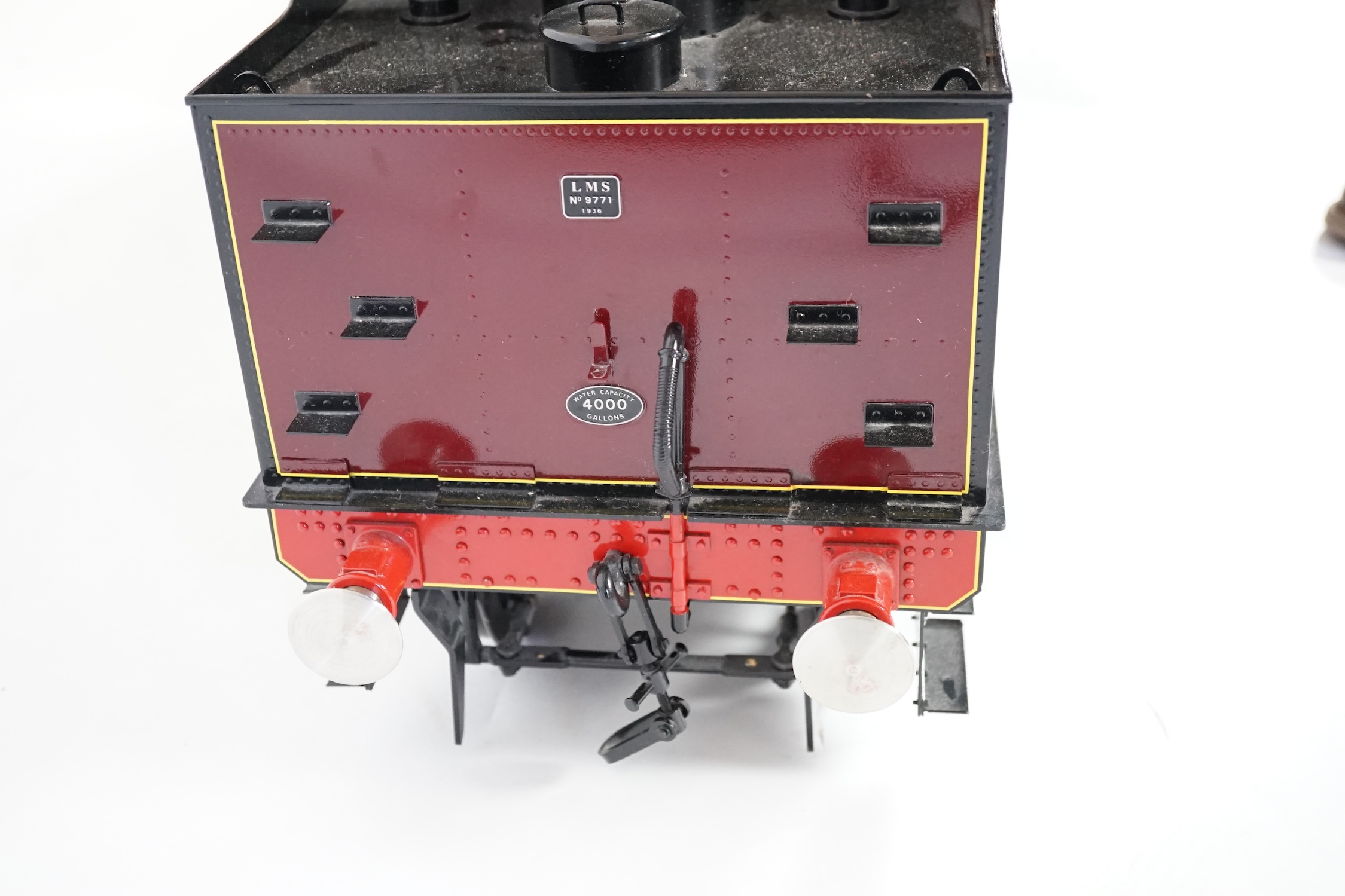 A Kingscale by Silver Crest Models 5 inch gauge coal fired live steam LMS Jubilee Class 4-6-0 - Bild 7 aus 18
