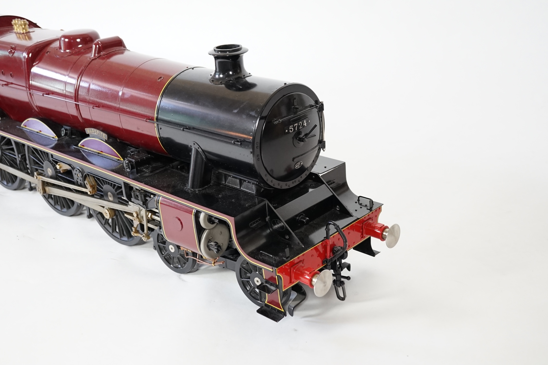 A Kingscale by Silver Crest Models 5 inch gauge coal fired live steam LMS Jubilee Class 4-6-0 - Bild 3 aus 18