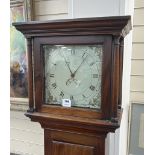 An early 19th century mahogany thirty hour longcase clock, height 191cm