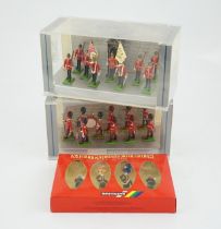 Twelve boxed 1980s and later Britains soldier sets including; two 21st Lancers (8807), U.S. Marine