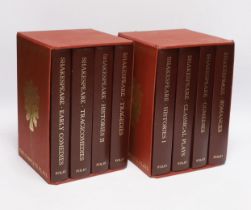 ° ° Shakespeare folio society books - cased