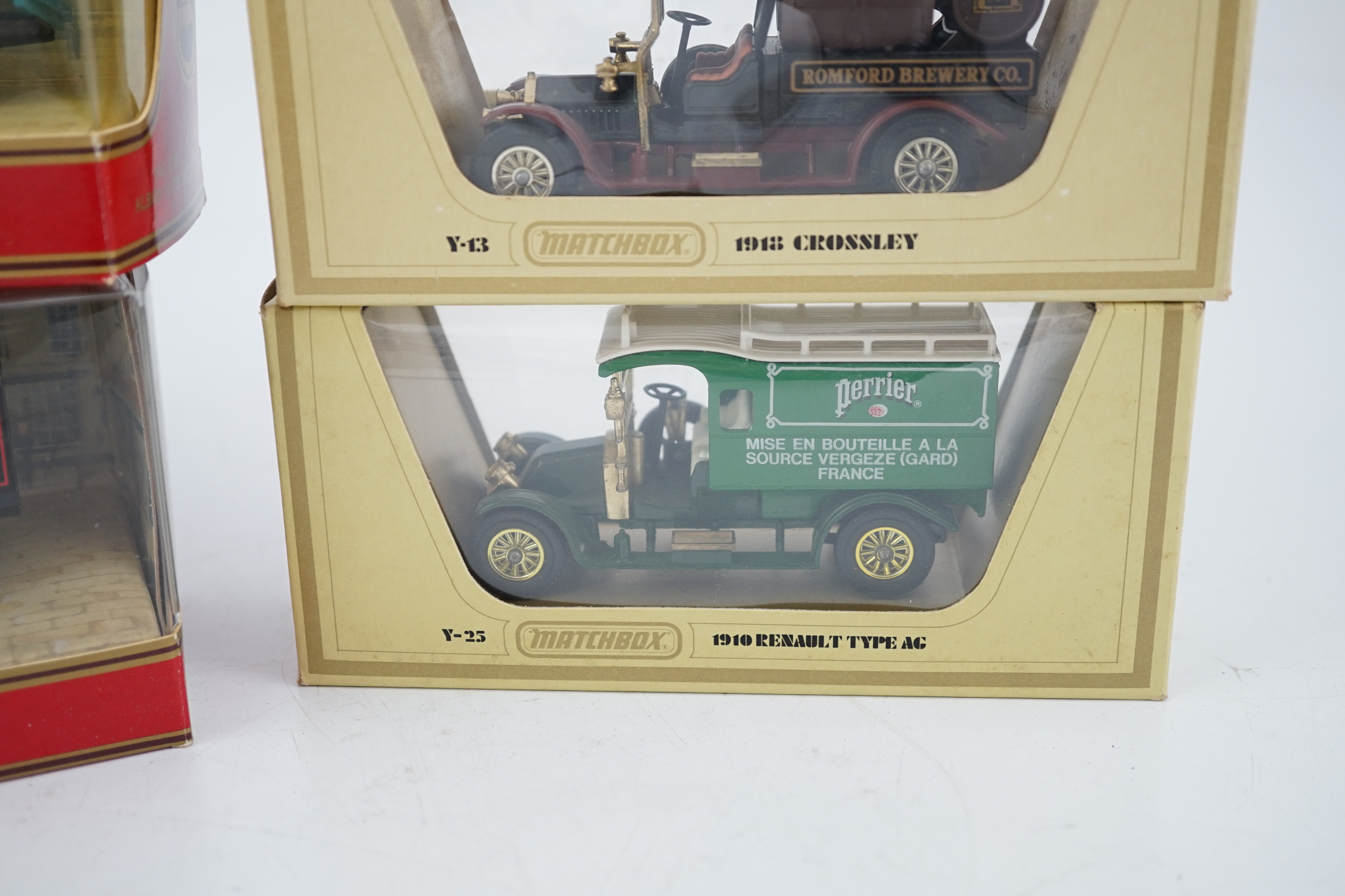 Sixty-six Matchbox Models of Yesteryear, in cream or maroon era boxes, including cars, commercial - Image 6 of 12