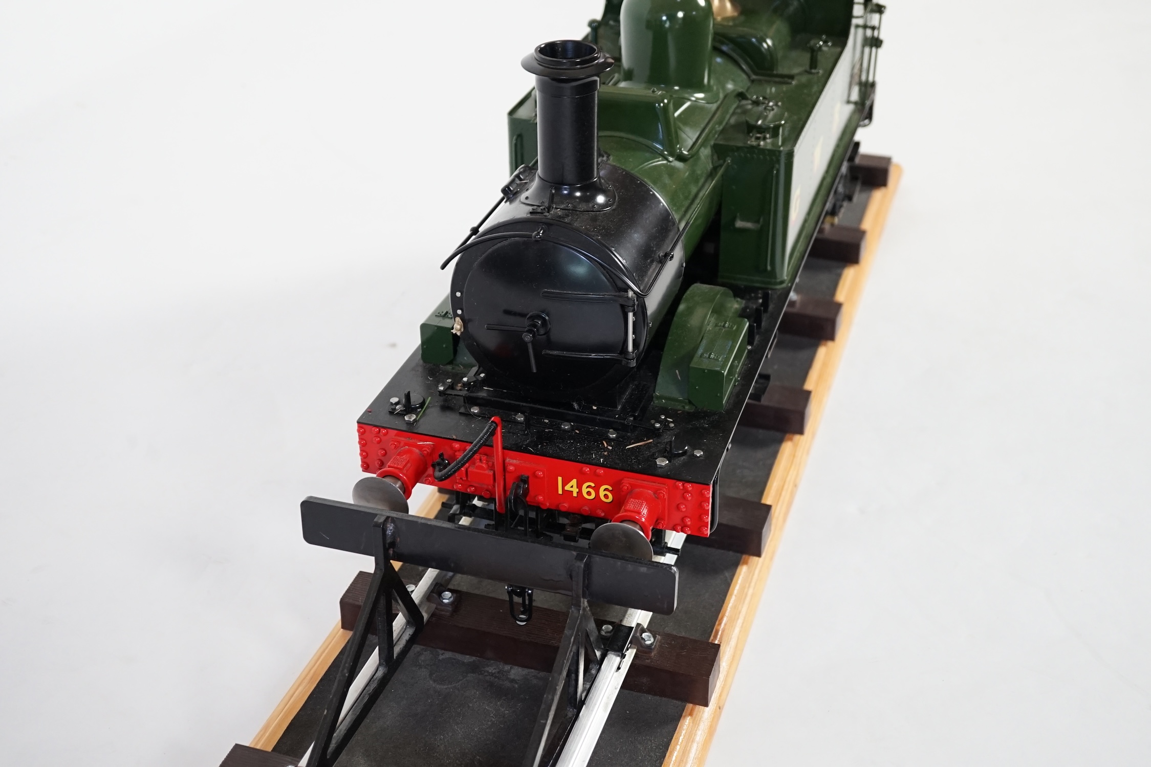A Kingscale by Silver Crest Models 5 inch gauge coal fired live steam GWR Class 14xx 0-6-0T - Image 3 of 11