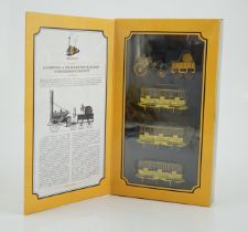 A Hornby Hobbies 00 gauge Rocket train pack (R3810), comprising of Stephenson’s locomotive Rocket