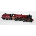 A Kingscale by Silver Crest Models 5 inch gauge coal fired live steam LMS Jubilee Class 4-6-0