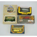 Thirty-three boxed Corgi Classics, etc. diecast buses, coaches and commercial vehicles, operators
