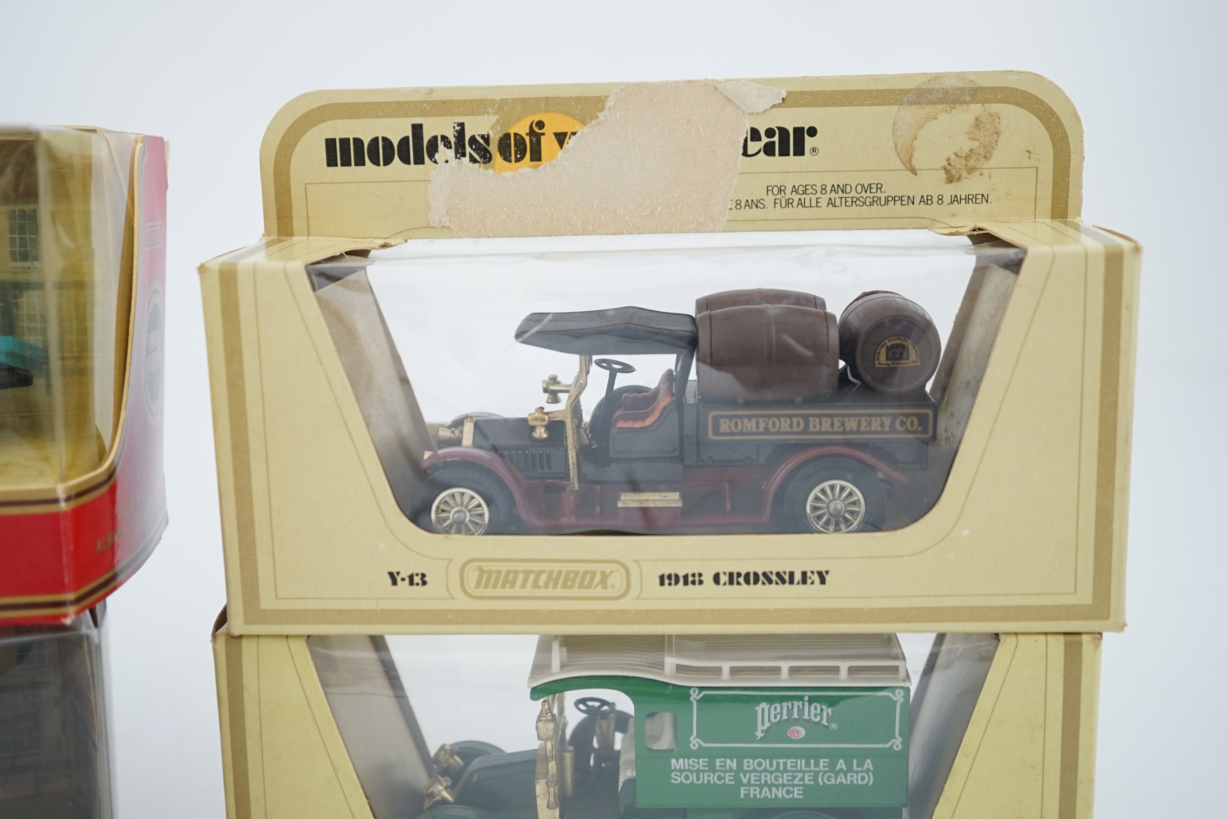 Sixty-six Matchbox Models of Yesteryear, in cream or maroon era boxes, including cars, commercial - Image 4 of 12