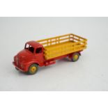 A boxed Dinky Supertoys Leyland Comet Lorry (531), with red cab and chassis, yellow stake body and