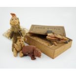 Grandall’s John Gilphin’s toy c.1876, with paperwork and original box, horse and rider and three