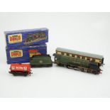 A collection of Hornby Dublo for 3-rail running, including two BR locomotives; a Duchess of Montrose